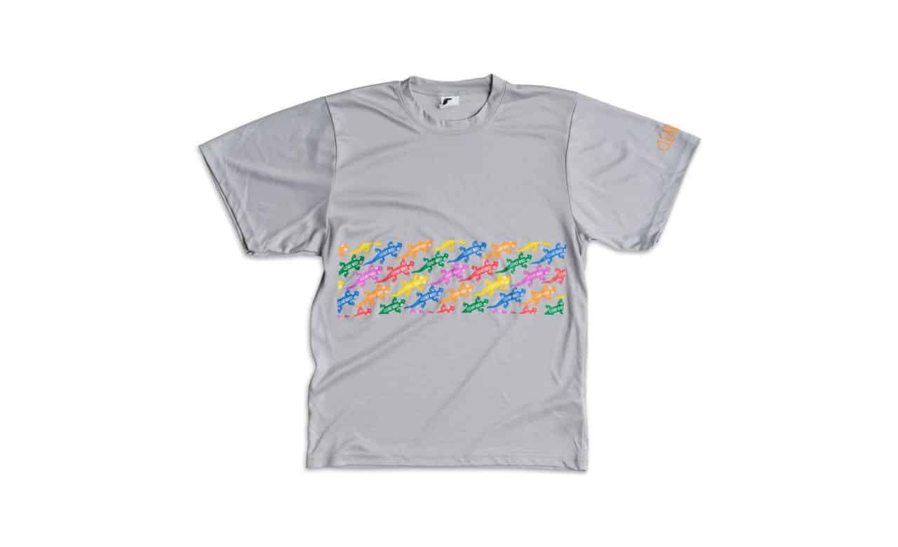 Dry-Fit Jersey (Youth) Gecko - Rainbow - Cleary Bikes